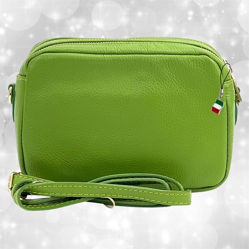 Borsa verde chiaro - , pelle