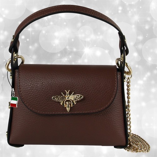Borsa marrone pelle - , media