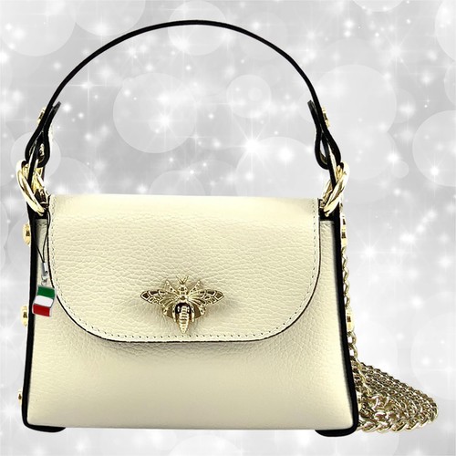 Borsa beige pelle - , media