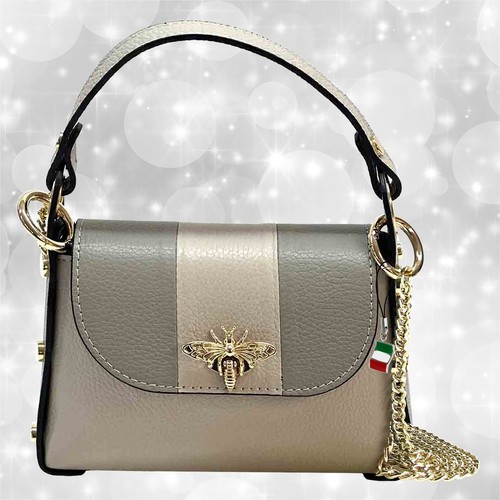 Borsa grigio grigio chiaro
