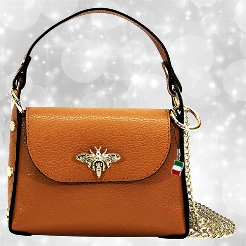 Borsa marrone chiaro - , pelle